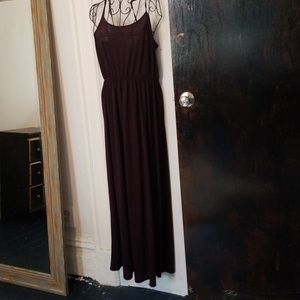 H&M NWT Maroon Maxidress M